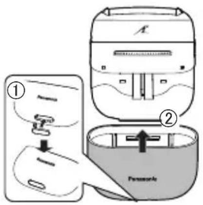 PANASONIC ES-ACM3B - Verstauen Sie den Rasierer nach dem Abtrocknen. - 3