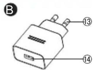 PANASONIC ES-ACM3B - Identificacion de las piezas - 2