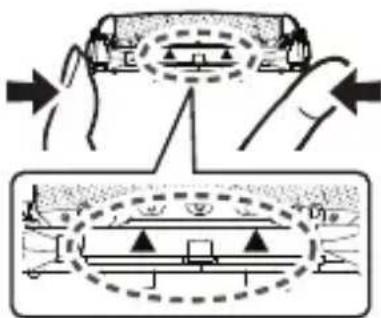 PANASONIC ES-ACM3B - Udskiftning af dens ydre kappe og de indre blade - 5