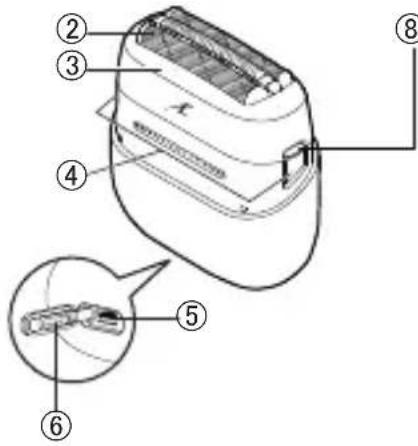 PANASONIC ES-ACM3B - Identifikacja Častí - 4