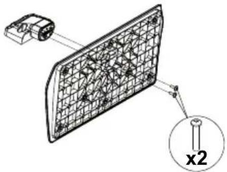 PANASONIC TV-24S50AEZ - Сглобяване на пиедестала - 1