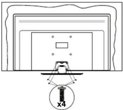 PANASONIC TV-24S50AEZ - Montáž podstavce - 3