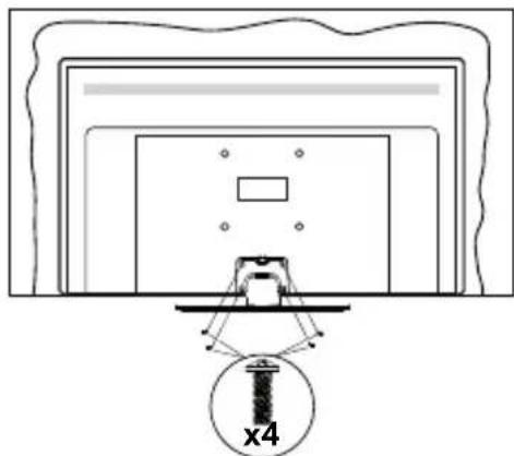 PANASONIC TV-24S50AEZ - Montera stället - 3