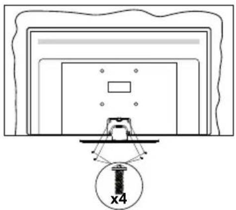 PANASONIC TV-24S50AEZ - Montere sokkelen - 3