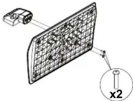 PANASONIC TV-24S50AEZ - Jalustan asennus - 1