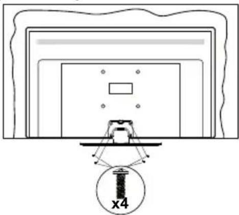 PANASONIC TV-24S50AEZ - A talp összeszerelése - 3