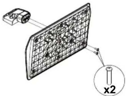 PANASONIC TV-24S50AEZ - Montaje del pedestal - 1