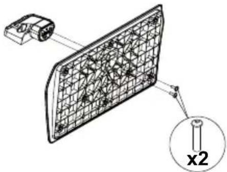 PANASONIC TV-24S50AEZ - Montaż podstawy - 1