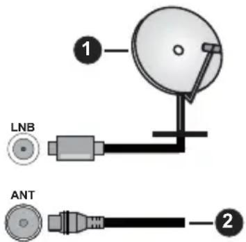 PANASONIC TV-24S50AEZ - Σύνδεση Κεραίας - 1