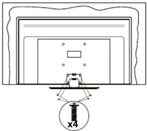 PANASONIC TV-32S55AEZ - Montere sokkelen - 3