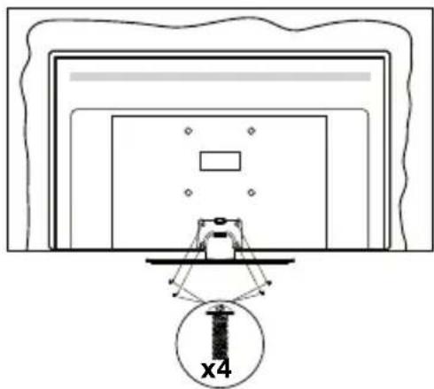 PANASONIC TV-32S55AEZ - Montera stället - 3