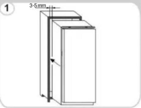 HAIER HAMS518EWK - Installazione nel vano - 2