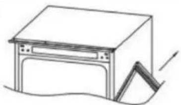 HAIER HAMS518EWK - Inversione dello sportello dell'elettrodomestico - 4