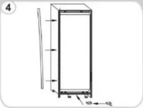 HAIER HAMS518EWK - Installazione nel vano - 5