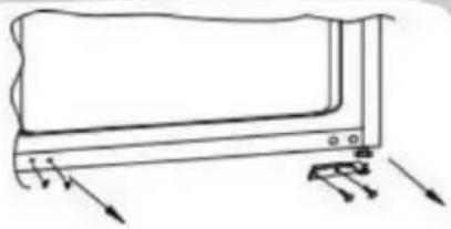 HAIER HAMS518EWK - De deur van het apparaat omkeren - 2