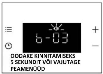 HAIER H6 ID2P3T3HTB - PEAMENÜÜ - 1