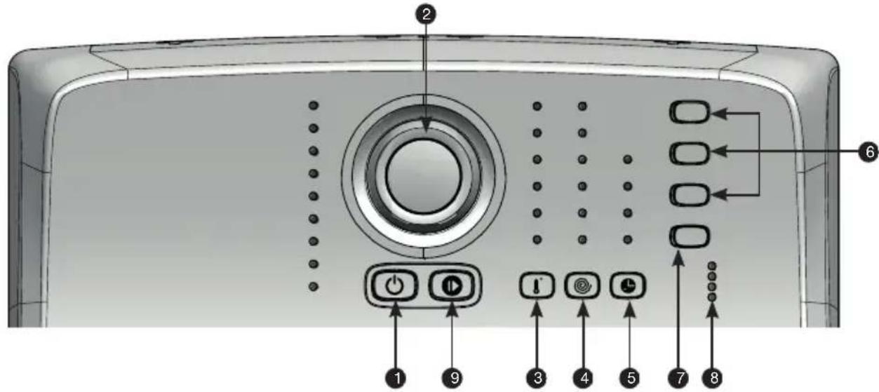 VEDETTE VT16022Q - - LE BANDEAU DE COMMANDE - 1