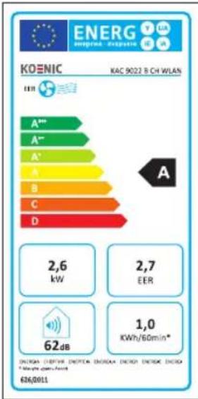 Koenic KAC 9022 W WLAN - Információs követelmények - 3