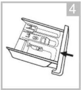 VEDETTE LFVQ394W - Nettoyage du bac à dé tergent - 4