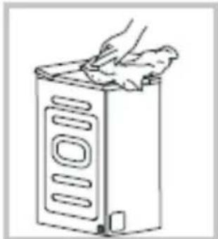 VEDETTE VT17026 - Nettoyage de l'extérieur du lave-linge - 1