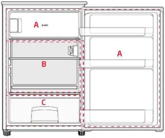 Koenic KFK 121 E W - Aufbewahren von Lebensmittel und Getränken - 1