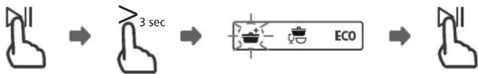 VEDETTE VFP337EW - Comment changer de programme en cours de cycle - 1