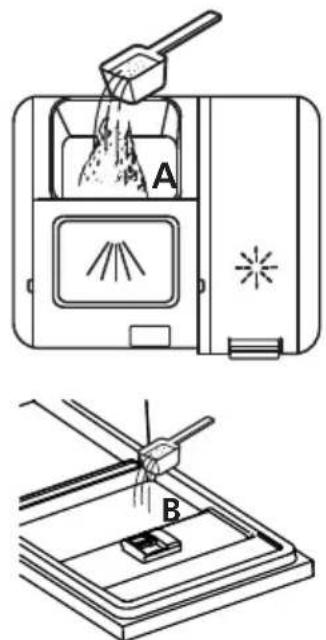 VEDETTE VFP337EW - Filling The Detergent Dispenser - 2