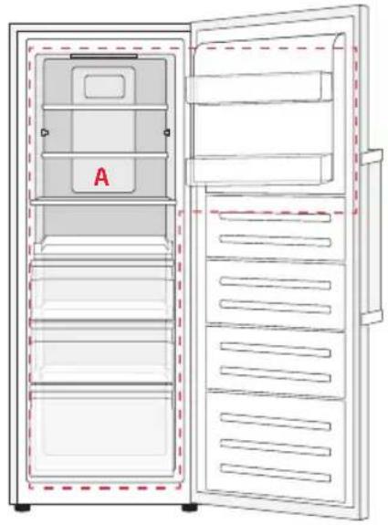 Koenic KFZ 631 D NF W - Storage of food and beverages - 1