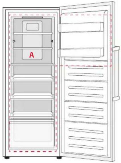 Koenic KFZ 621 D NF IN - Storage of food and beverages - 1