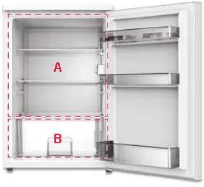 Koenic KFR 111 E W - Armazenamento de alimentos e bebidas - 1