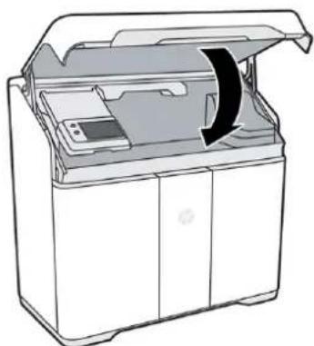 HP Jet Fusion 500 3D - Remplacement du capuchon de têtes d'impression - 5