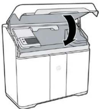 HP Jet Fusion 500 3D - Essuyer le rouleau de recouvrement - 5