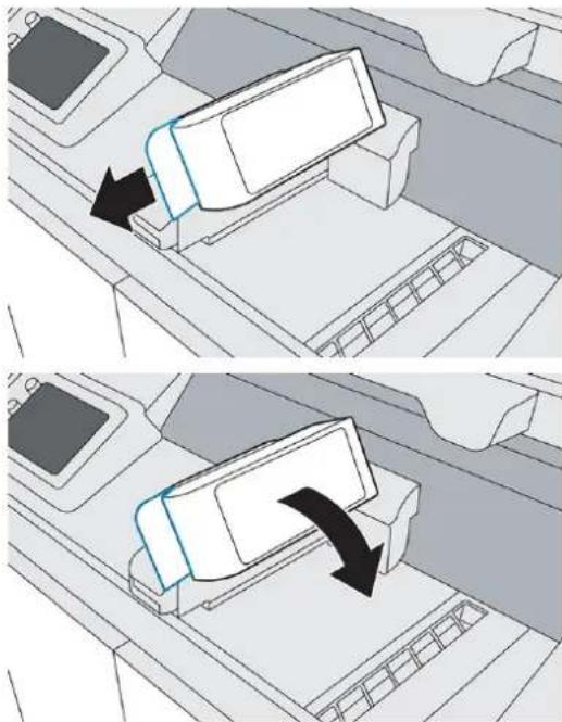 HP Jet Fusion 500 3D - Gratter et essayer la lampe de fusion - 6