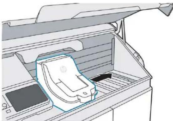 HP Jet Fusion 500 3D - Remplacement du capuchon de têtes d'impression - 4