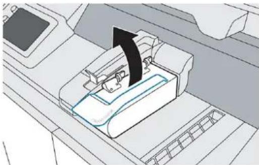 HP Jet Fusion 500 3D - Gratter et essayer la lampe de fusion - 5