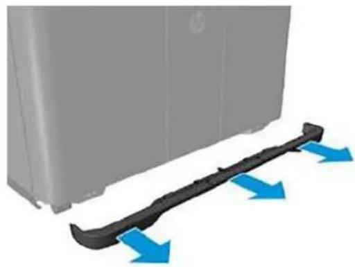 HP Jet Fusion 500 3D - Remplacement des œillets de découpe inférieurs - 6