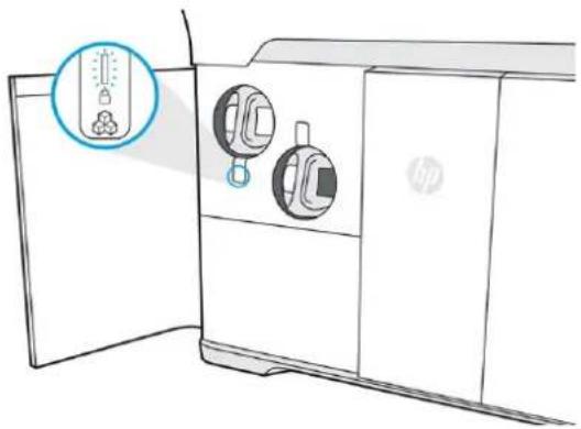 HP Jet Fusion 500 3D - Voyants - 2