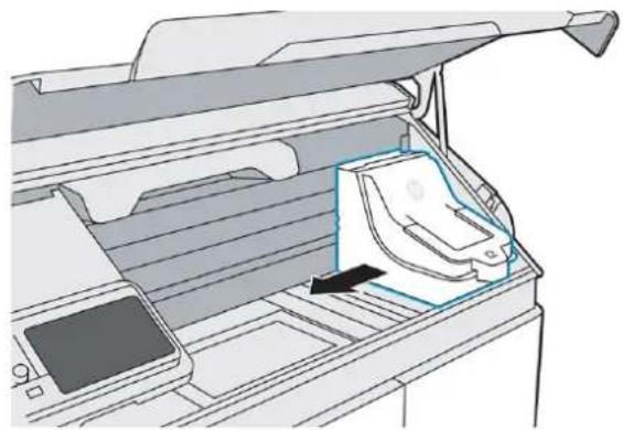 HP Jet Fusion 500 3D - Remplacement du capuchon de têtes d'impression - 1