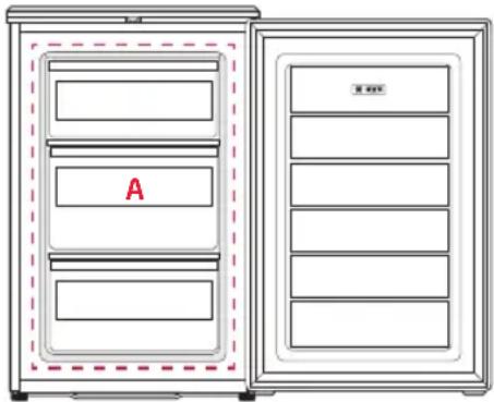 Koenic KFZ 121 D W - Storage of food and beverages - 1