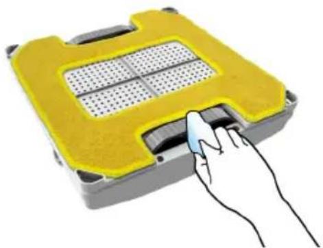 EZICLEAN Hobot 298 - Nettoyer la courroie de chenille - 1