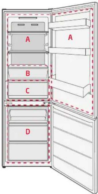 Koenic KFK 611 B NF IN - Storage of food and beverages - 1