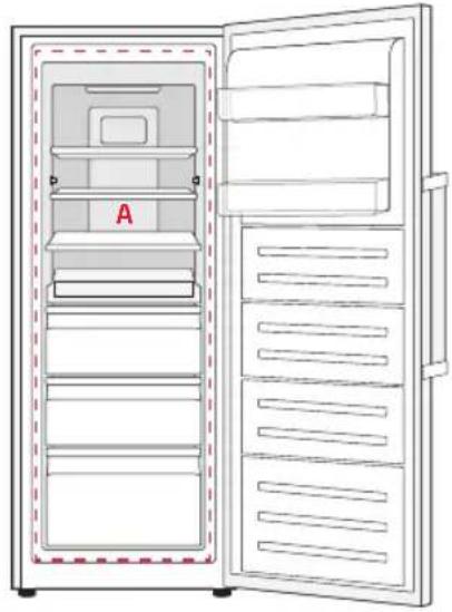 Koenic KFZ 611 E NF - Armazenamento de alimentos e bebidas - 1