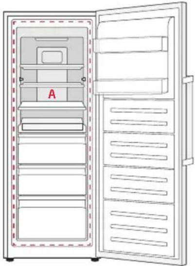 Koenic KFZ 611 E NF - Yiyecek ve içeceklerin saklanması - 1