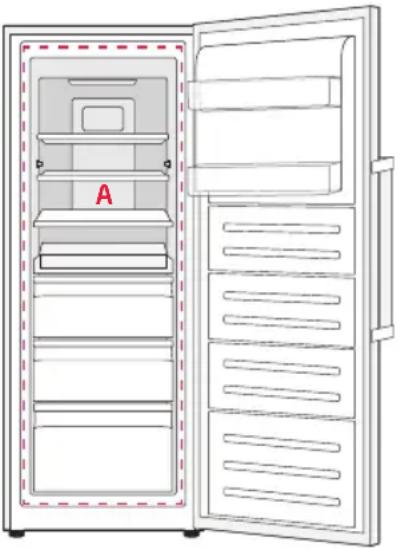 Koenic KFZ 611 E NF - Aufbewahren von Lebensmittel und Getränken - 1