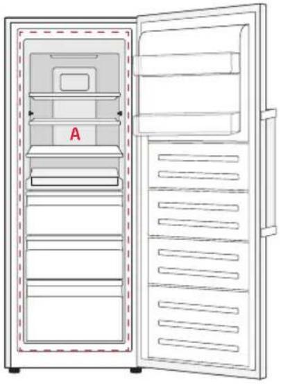 Koenic KFZ 611 E NF - Storage of food and beverages - 1
