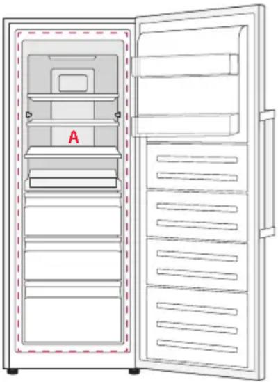 Koenic KFZ 611 E NF - Αποθήκευση τροφίμων και ροφημάτων - 1