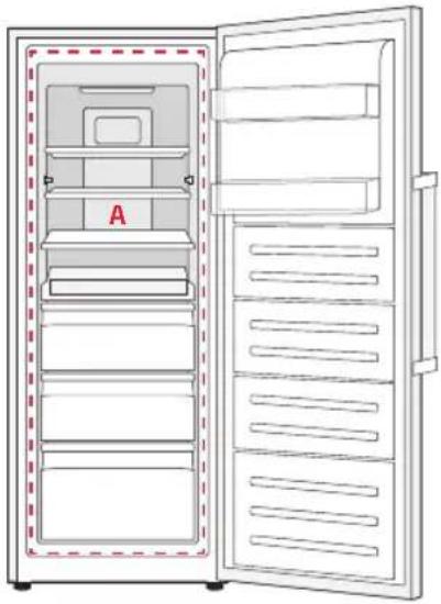 Koenic KFZ 611 E NF - Almacenamiento de alimentos y bebidas - 1