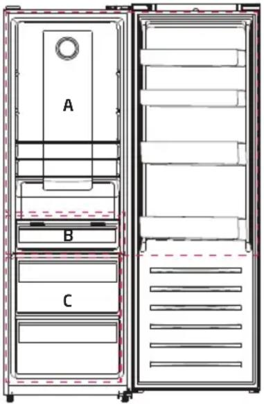 Koenic KFR 621 E NF IN - Aufbewahren von Lebensmittel und Getränken - 1