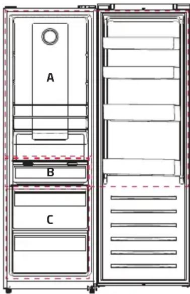 Koenic KFR 621 D NF IN - Conservazione di alimenti e bevande - 1