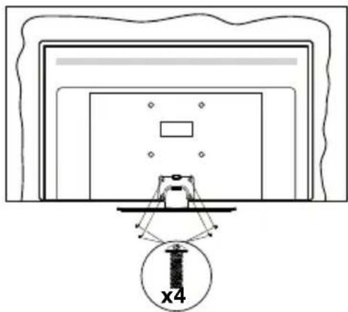 PANASONIC TV-32S50AEZ - Montere sokkelen - 3